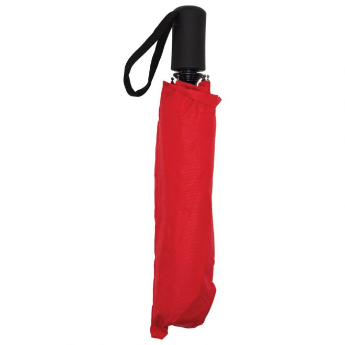 KIŠOBRAN AUTOMATIK SKLOPIVI 100 CM CRVENI