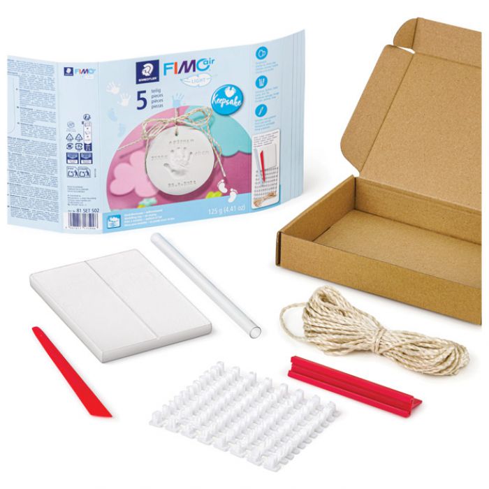 SET ZA MODELIRANJE FIMO AIR LIGHT "BEBIN PRVI OTISAK" STAEDTLER 81 SET S02 BLISTER