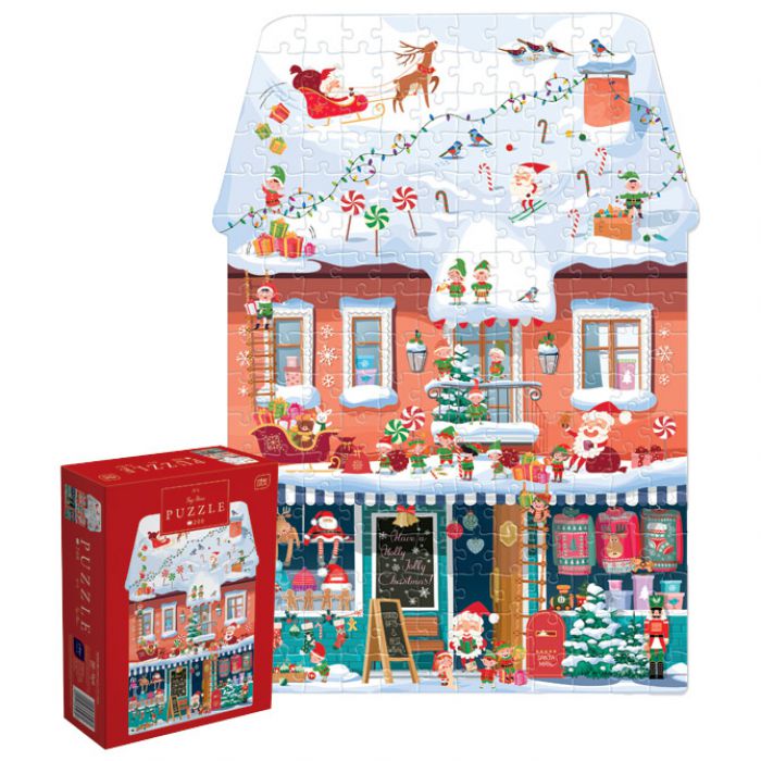 PUZZLE 200 KOM CHRISTMAS "TOY STORE" INTERDRUK