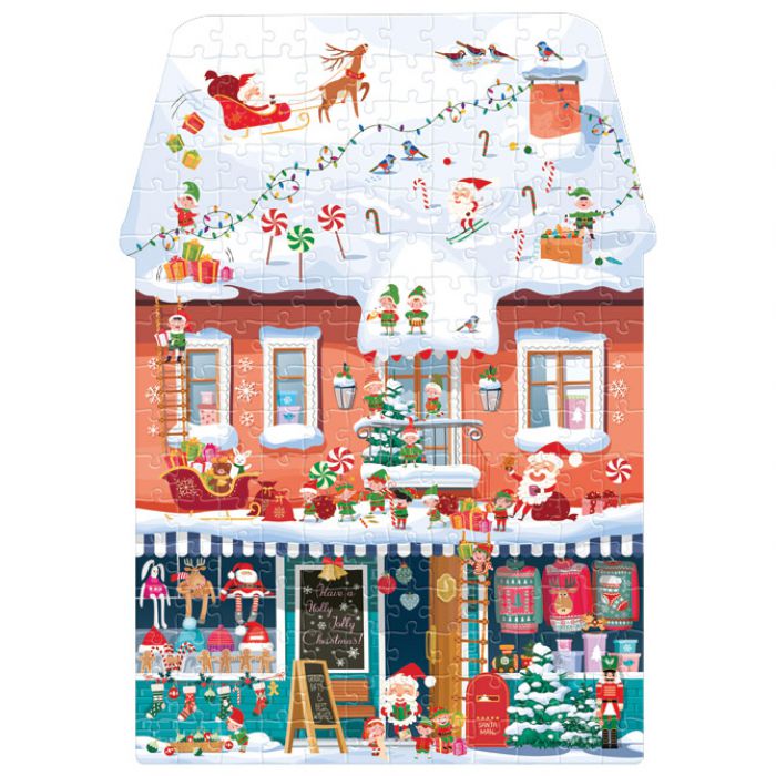 PUZZLE 200 KOM CHRISTMAS "TOY STORE" INTERDRUK