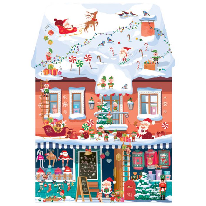 PUZZLE 200 KOM CHRISTMAS "TOY STORE" INTERDRUK