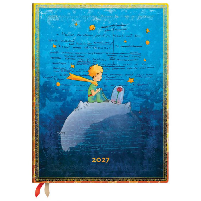 PLANER TJEDNI 2027-17,5X22,5CM-ULTRA VERTIKALNI S GUM. LITTLE PRINCE PAPERBLANKS FLEXI FE2019-7