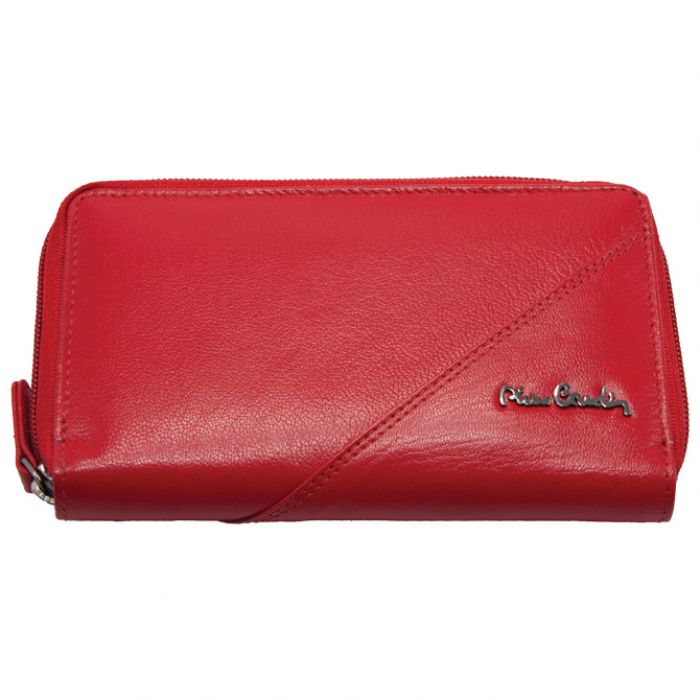NOVČANIK KOŽNI ŽENSKI PIERRE CARDIN 2584 TILAK161 CRVENI