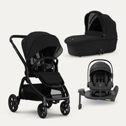 REDSBABY ONIX kolica, Platinum Black Twill 4u1 B