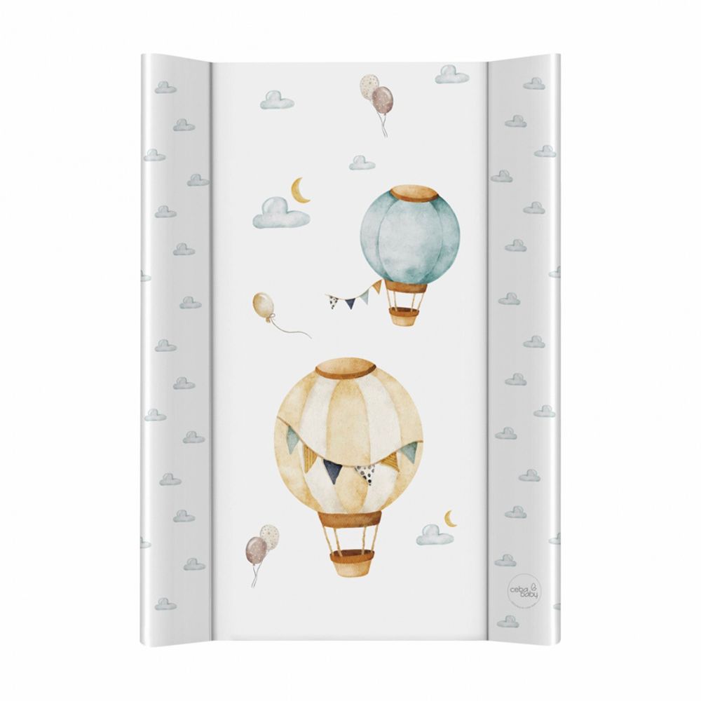 Ceba Baby Podloga za prematanje tvrda 50x70 cm, Basic Balloons