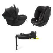 Kinderkraft ENDURA 3u1 Modular System autosjedalice + baza, Black