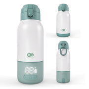 Kinderkraft GAJA prijenosni grijač - bočica/termosica s baterijom 500 ml, Green