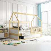 Krevet BMS Smart 2 Domek sa spremištem 160x80 cm PINE