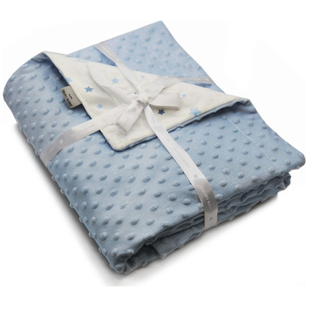 Deka Pierre Cardin Toppy s mjehurićima, plava, 110x140 cm