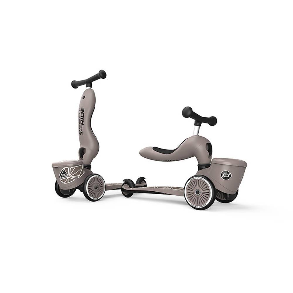 Romobil Scoot&Ride Highwaykick 1 Lifestyle Brown Lines