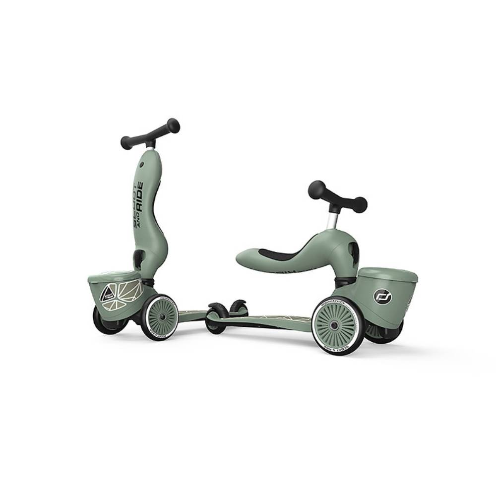 Romobil Scoot&Ride Highwaykick 1 Lifestyle Green Lines