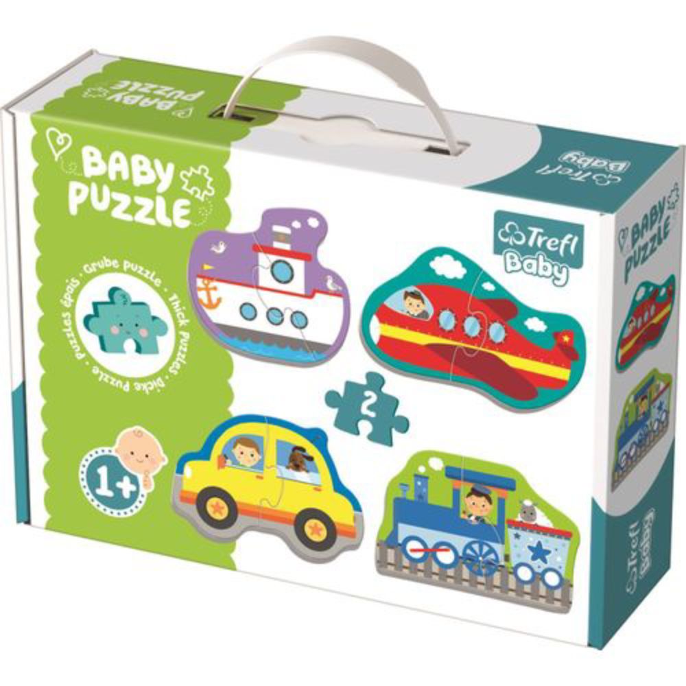 TREFL Baby puzzle Vozila 36075