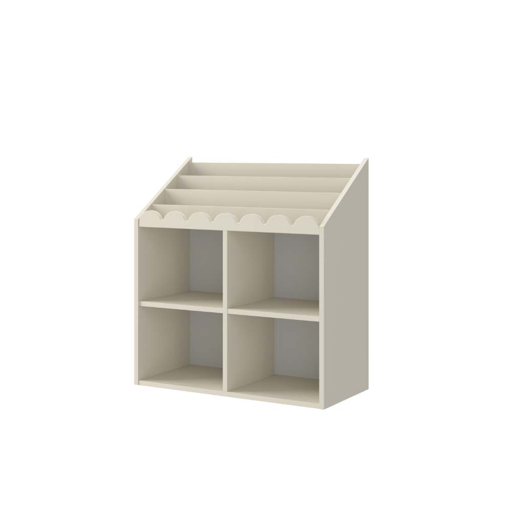 Bellamy Book Nook Montessori regal za knjige, latte