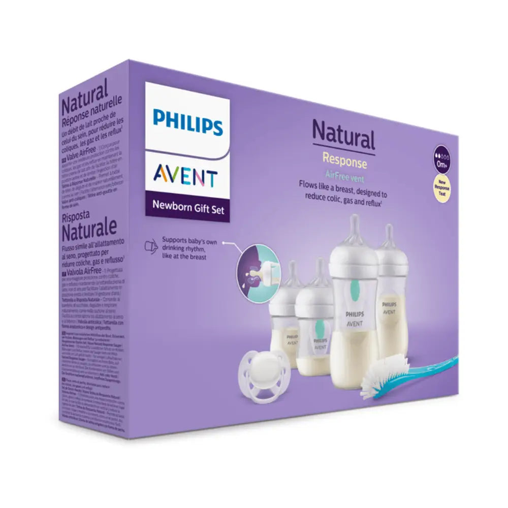 Avent Response Natural komplet za novorođenče, set bočica