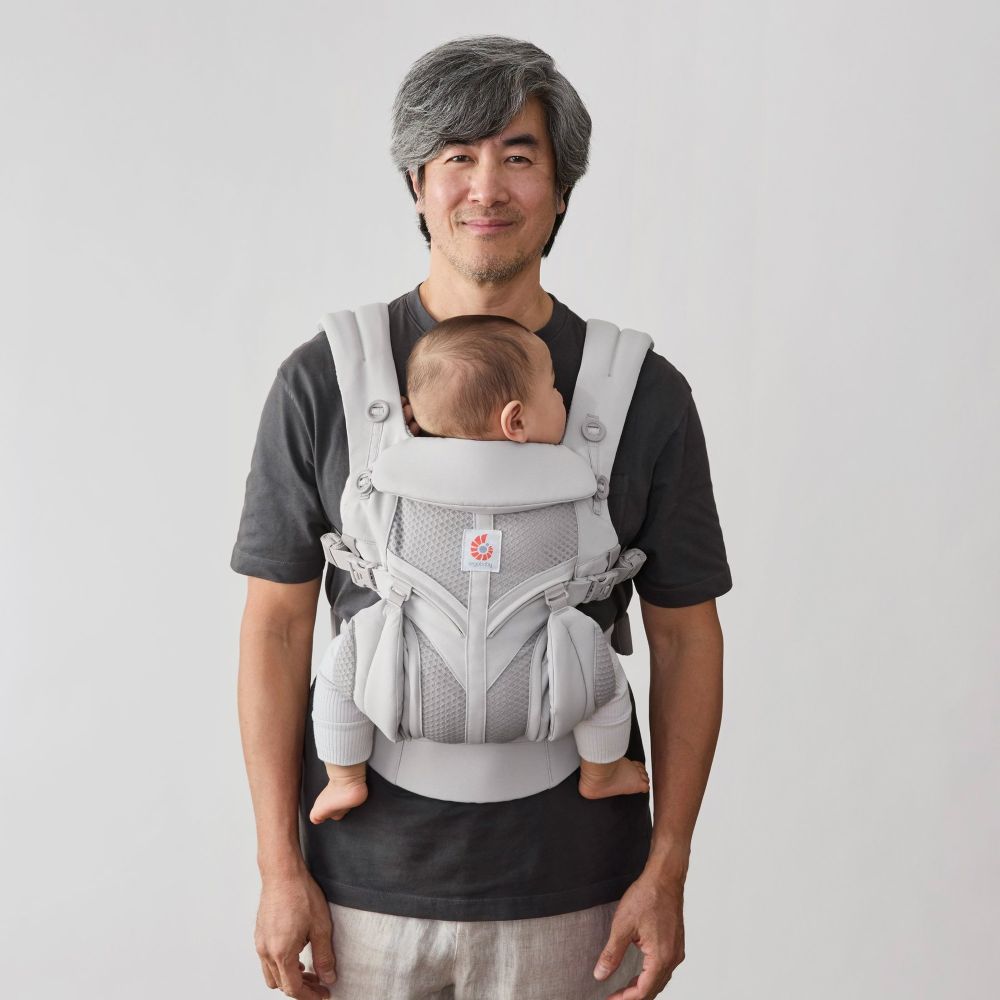 Ergobaby Omni Classic Mesh nosiljka, Pearl Grey
