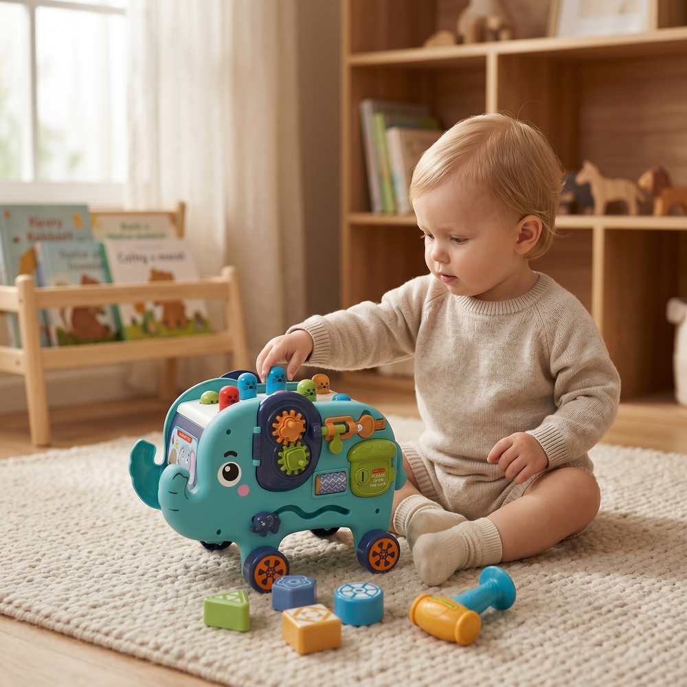 Junca Elephant interaktivna igračka sa sorterom RJ6801B