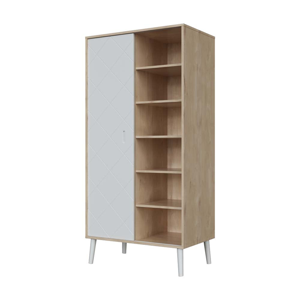 Faktum Peak ormar, Natural Oak-White