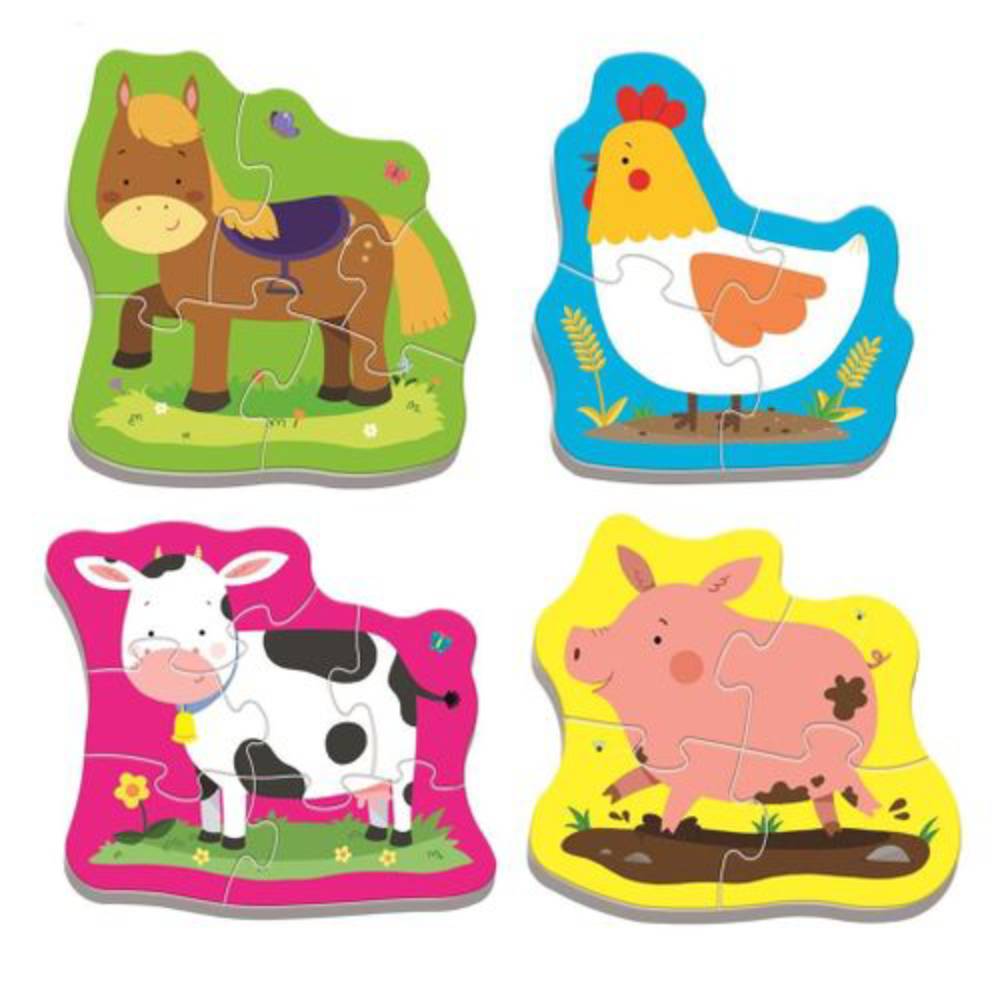 TREFL Baby puzzle Životinje na farmi 36070