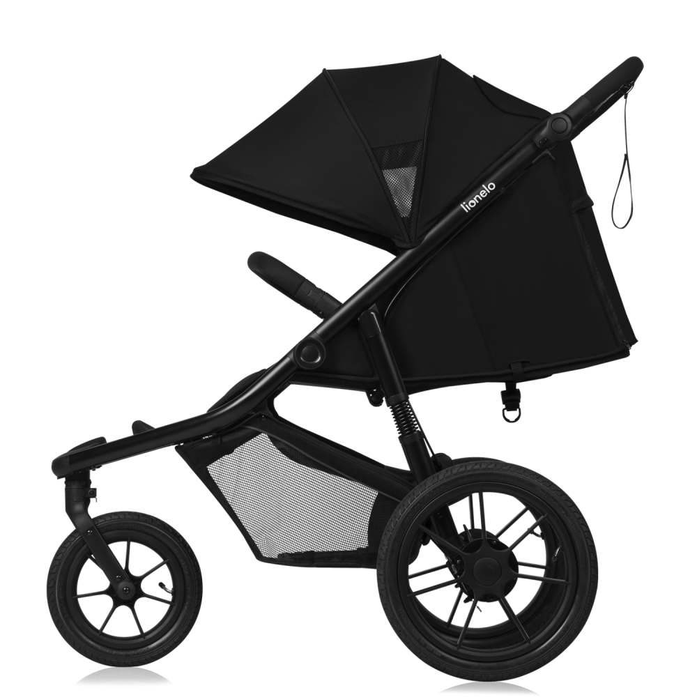 Lionelo Azura sportska kolica s tri kotača, Black Onyx