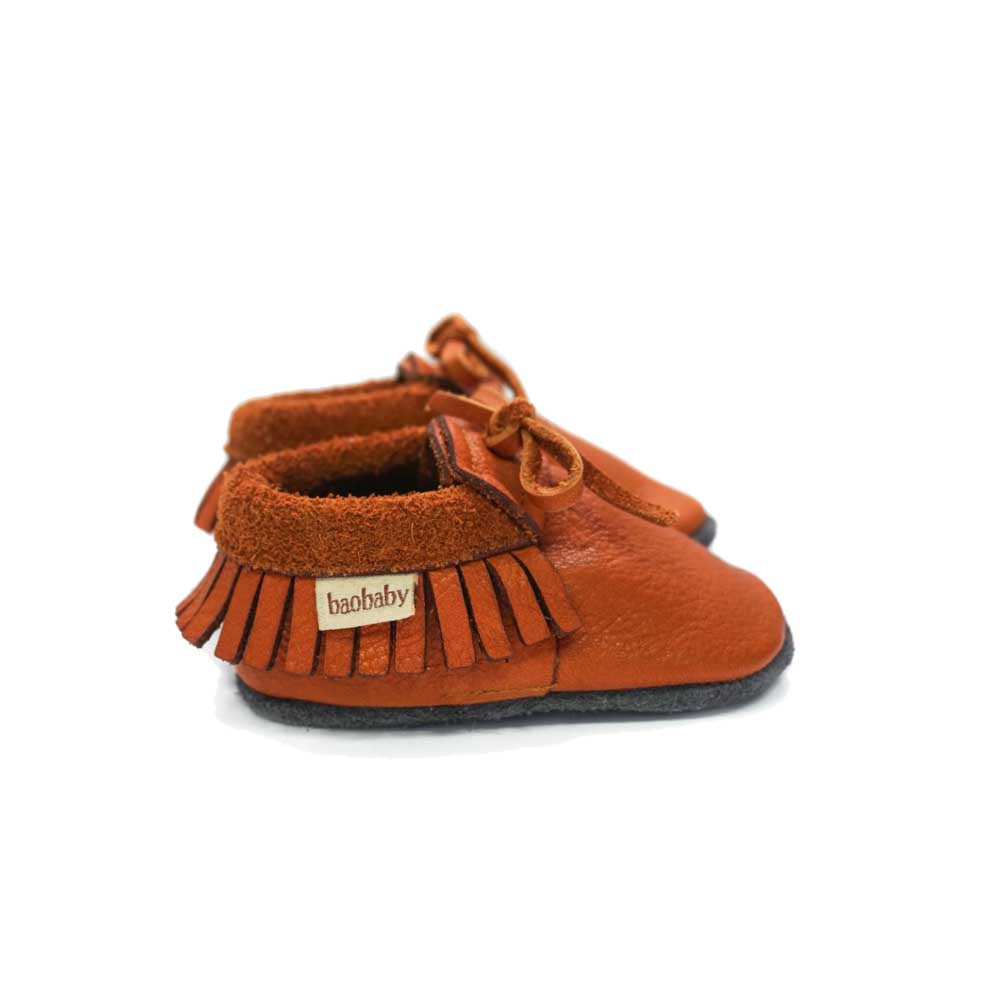 Baobaby Pelice - cipelice, mokasine, Hazelnut, S