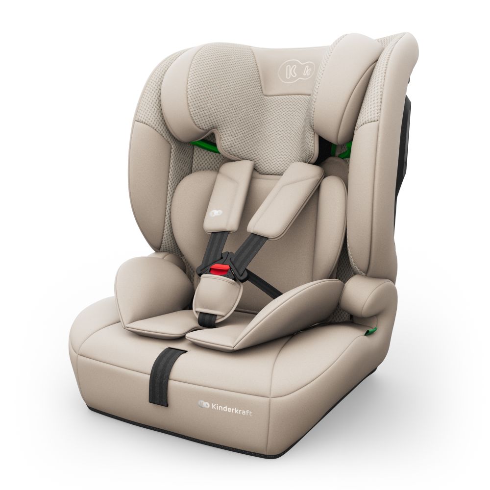 Kinderkraft autosjedalica Comfort Up 2 plus i-Size 9-36 kg (76-150 cm) bez Isofix-a, Beige