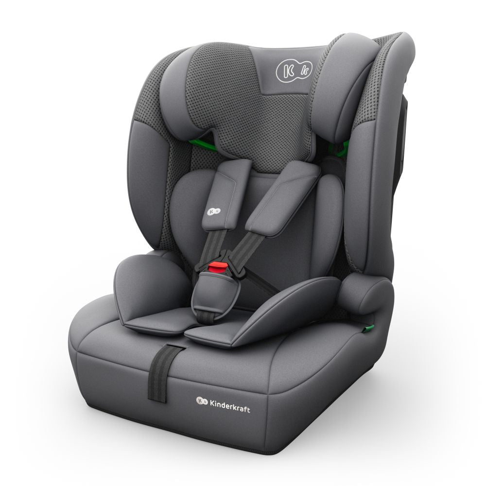 Kinderkraft autosjedalica Comfort Up 2 plus i-Size 9-36 kg (76-150 cm) bez Isofix-a, Grey