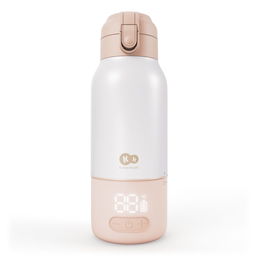 Kinderkraft GAJA prijenosni grijač - bočica/termosica s baterijom 500 ml, Beige