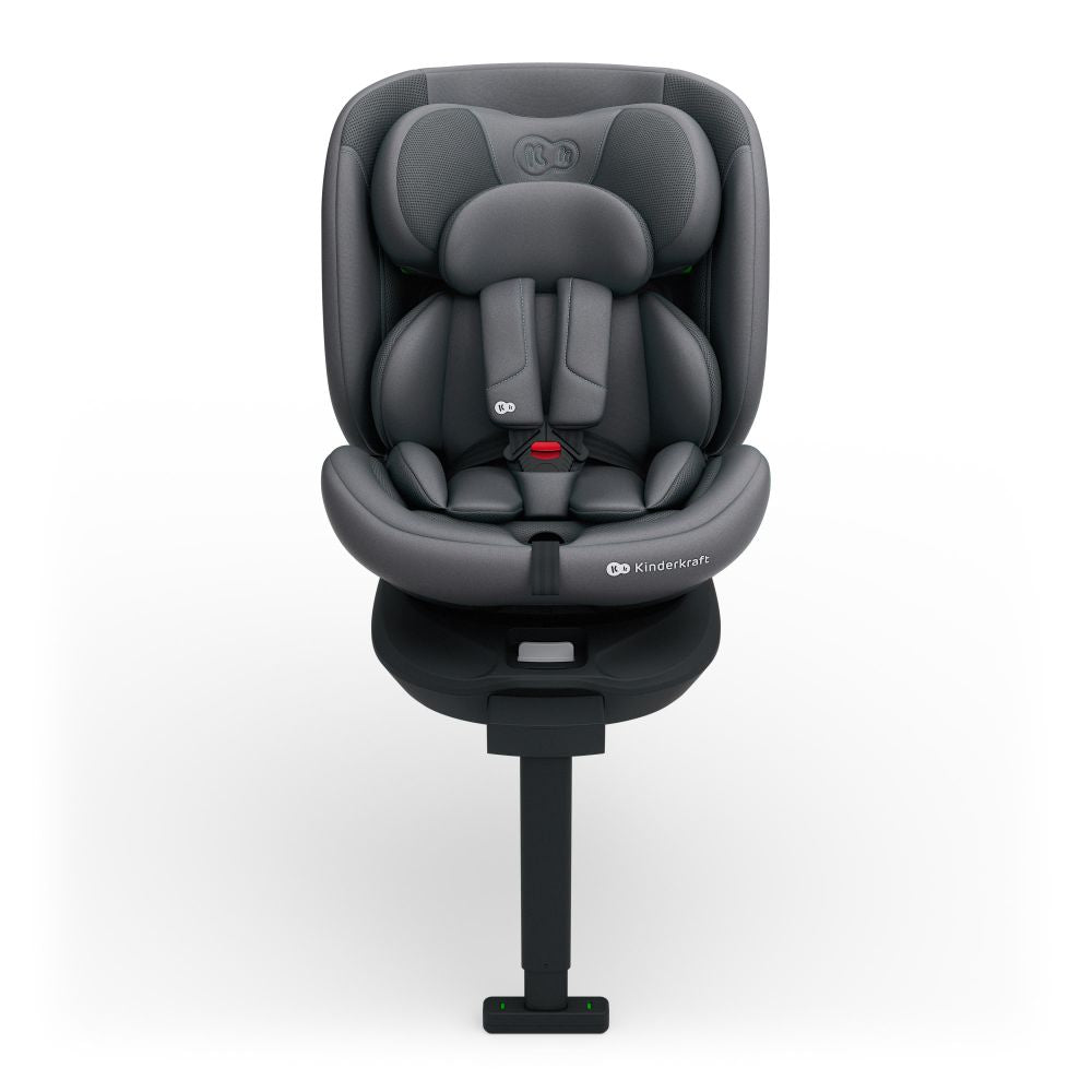 Kinderkraft I-360 2 PLUS i-Size autosjedalica 0-36 kg (40-150 cm), siva