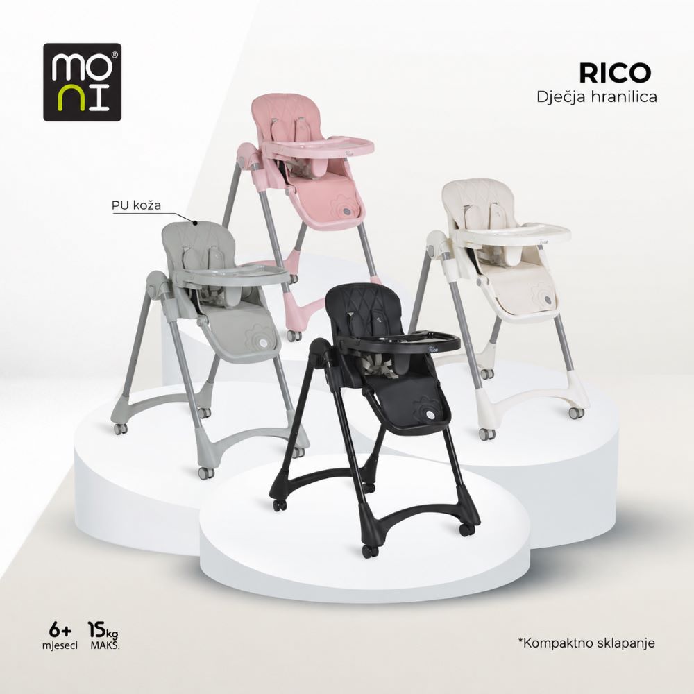 Moni Rico hranilica, siva