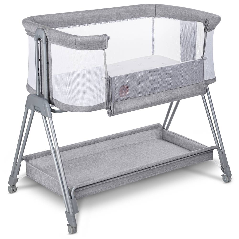 Lionelo krevetić 2u1 Luna, Grey Concrete