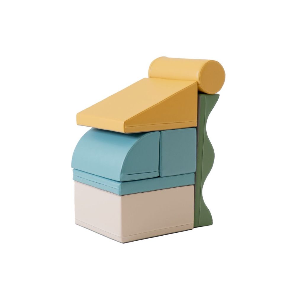 Iglu Soft Play Discoverer Set, Pastel Turquise
