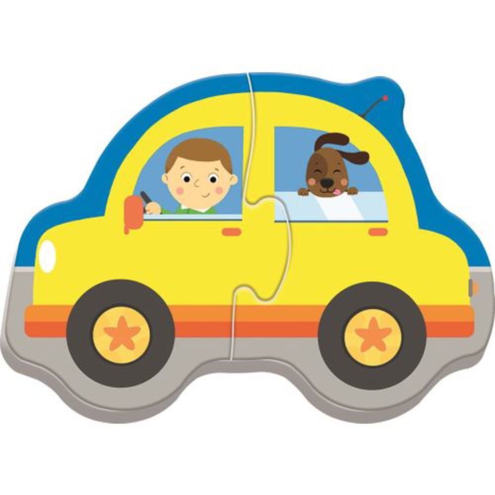TREFL Baby puzzle Vozila 36075