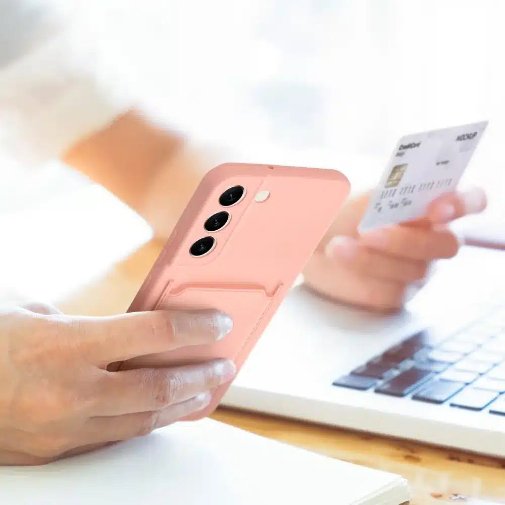CARD CASE za SAMSUNG A54 5G pink