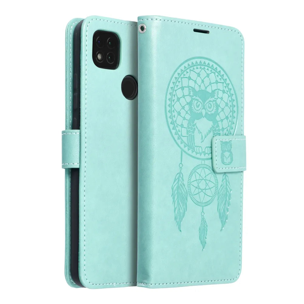 Forcell MEZZO Book case za XIAOMI Redmi 9C / Redmi 9C NFC dreamcatcher zelena