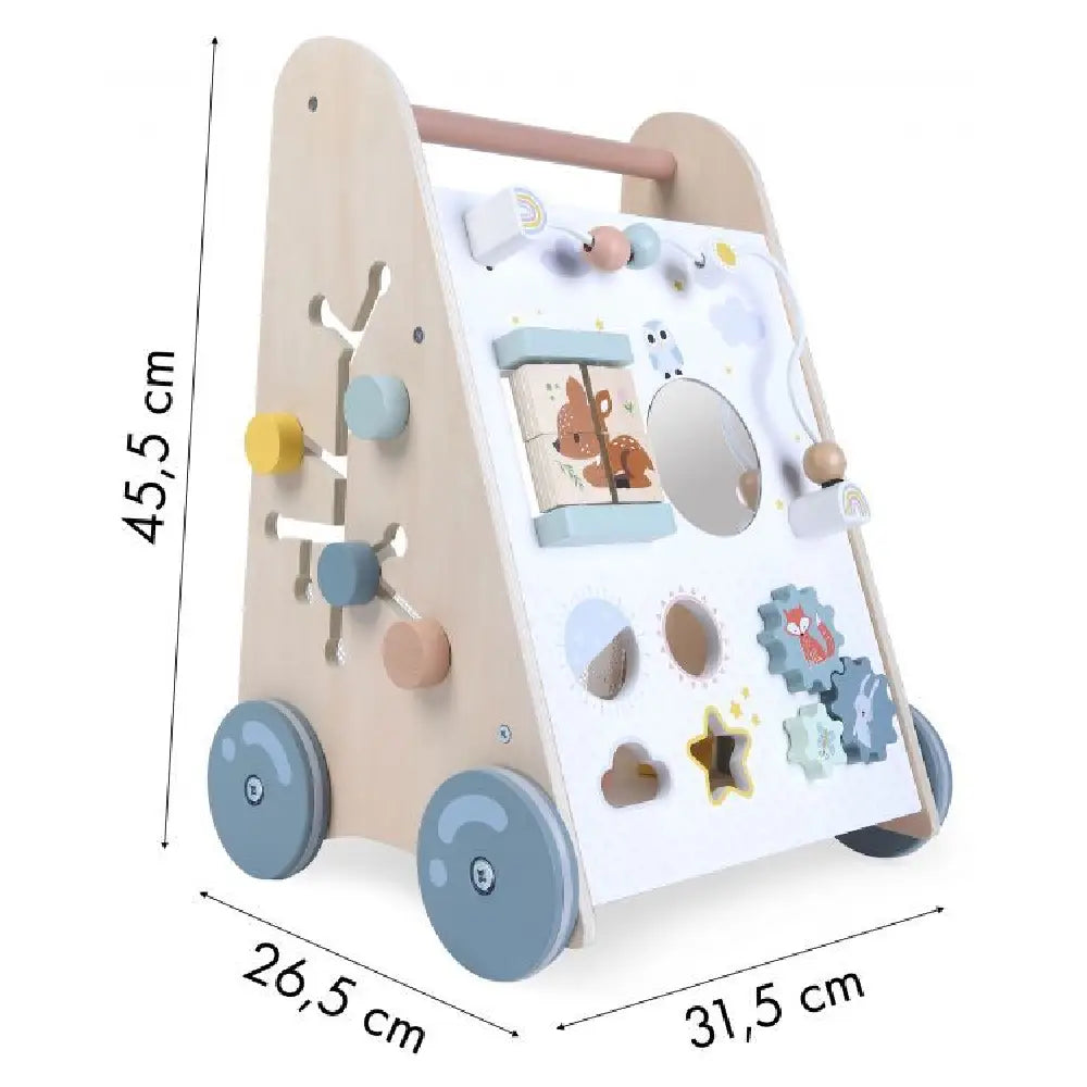 Ecotoys Drvena edukativna guralica