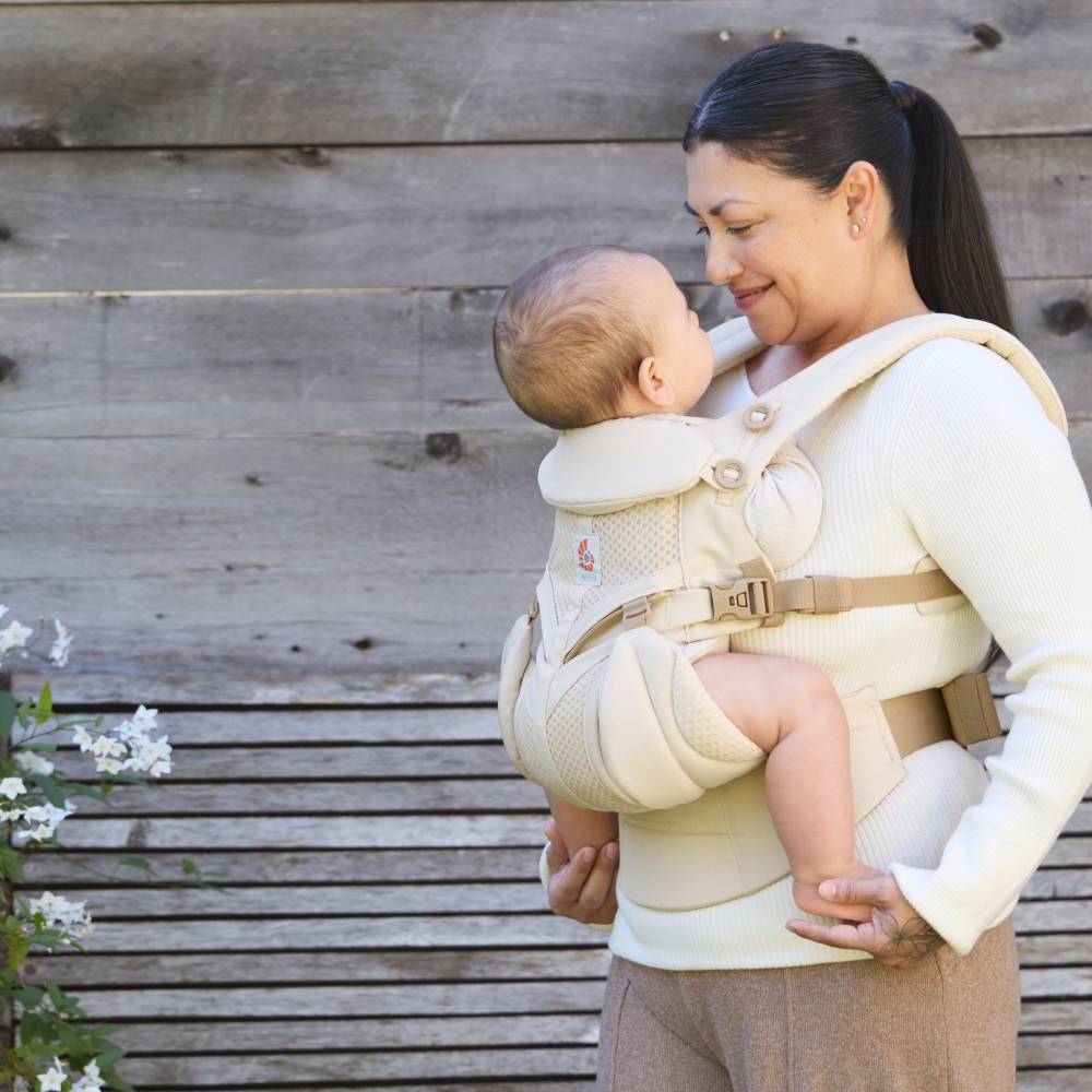 Ergobaby Omni Classic Mesh nosiljka, Natural Beige