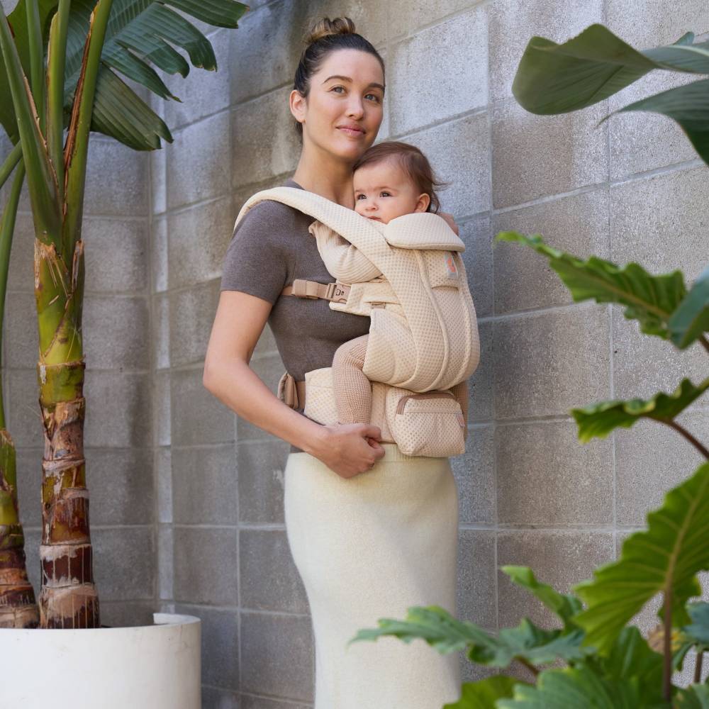 Ergobaby Omni Deluxe Mesh nosiljka, Natural Beige