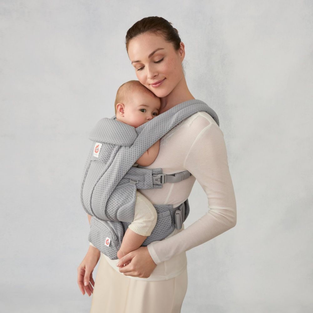 Ergobaby Omni Deluxe Mesh nosiljka, Pearl Grey