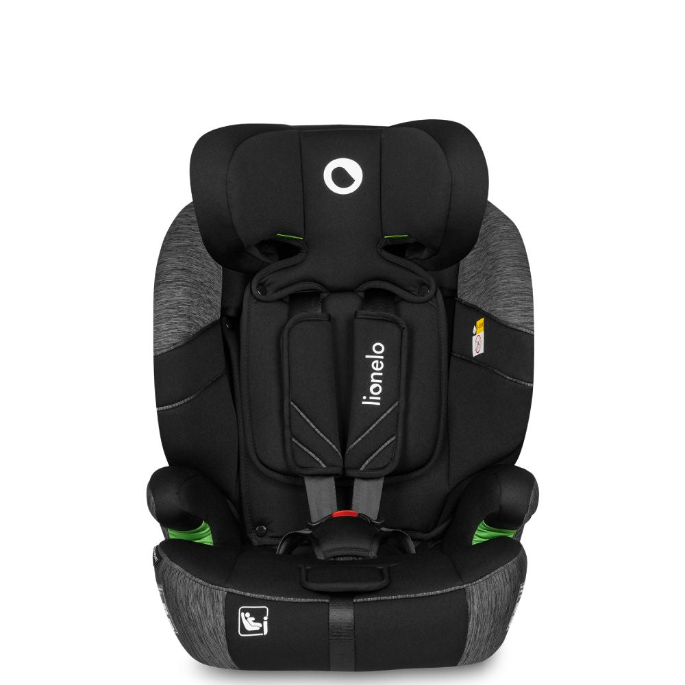 Lionelo autosjedalica Levi One i-Size 9-36 kg (76-150 cm), Black Grey