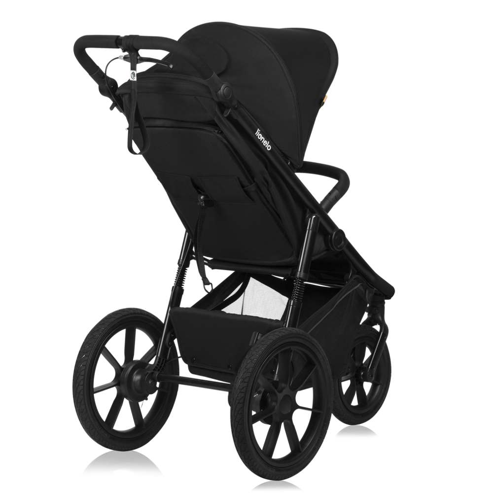 Lionelo Azura sportska kolica s tri kotača, Black Onyx