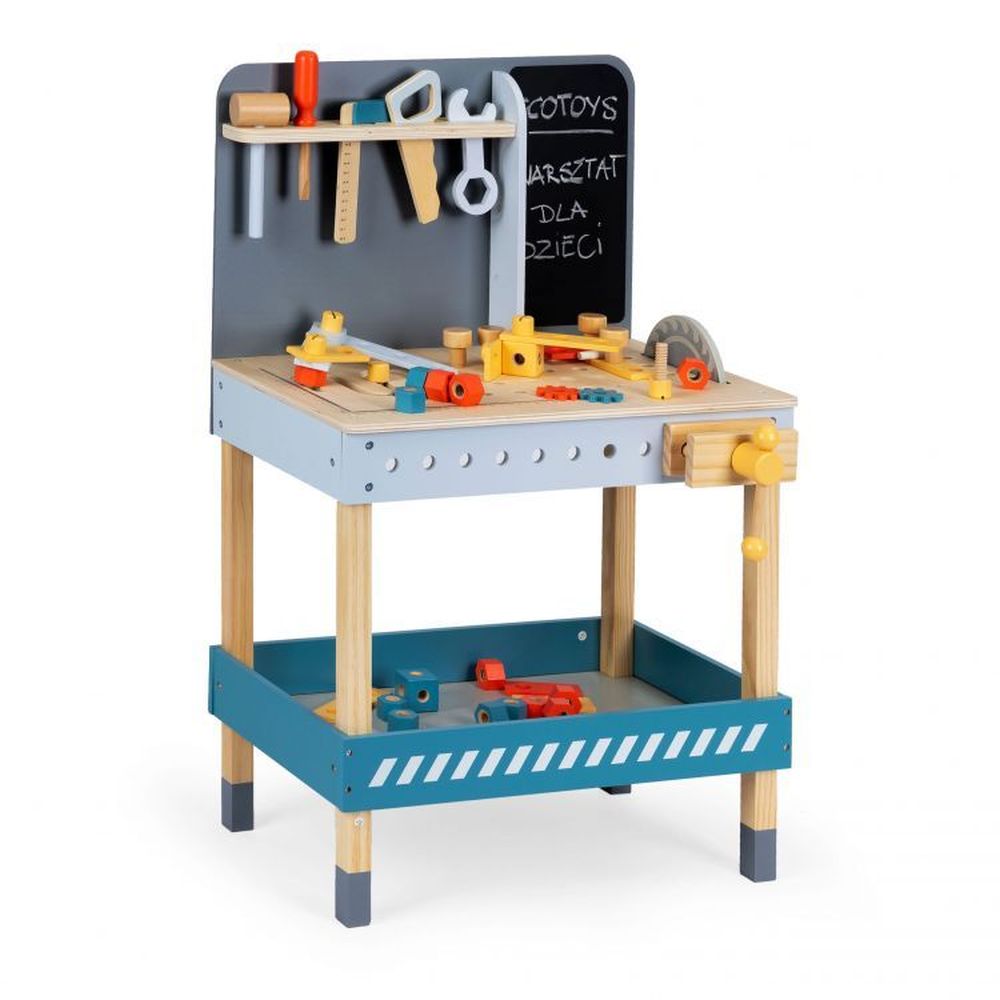 Ecotoys Stol za igru Mali Majstor od 47 elementa