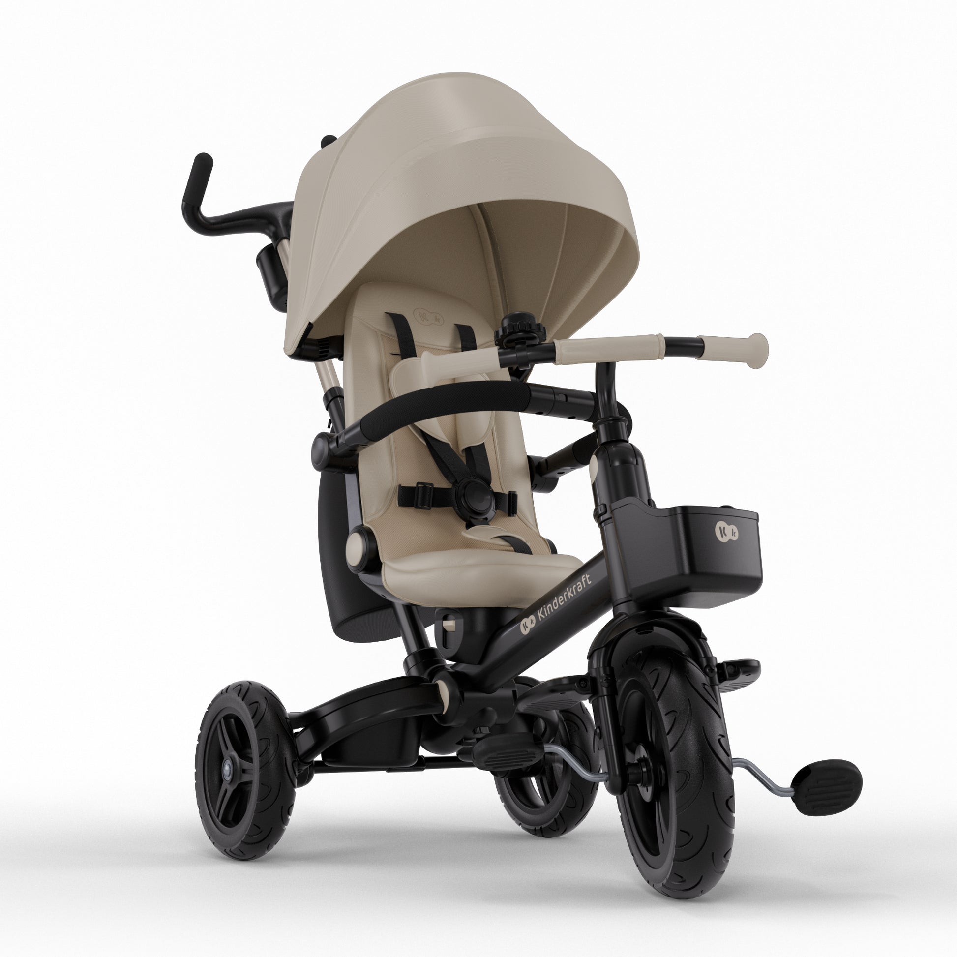 Kinderkraft Tricikl AVEO Plus 2, Beige