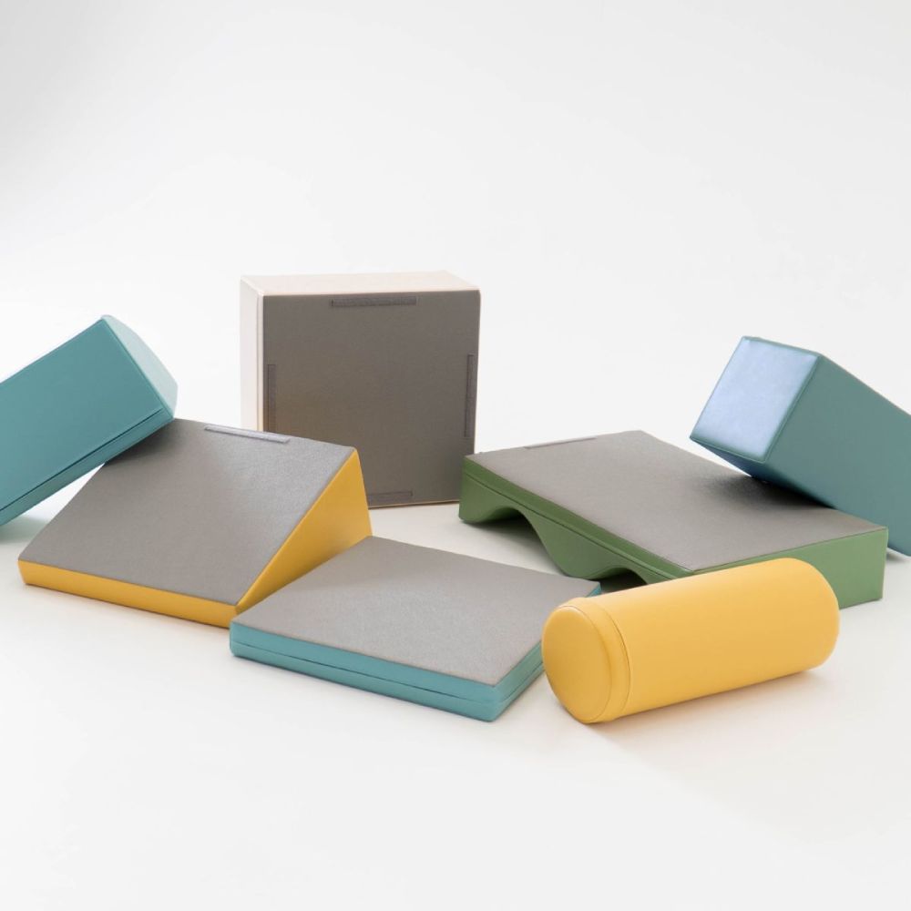 Iglu Soft Play Discoverer Set, Pastel Turquise