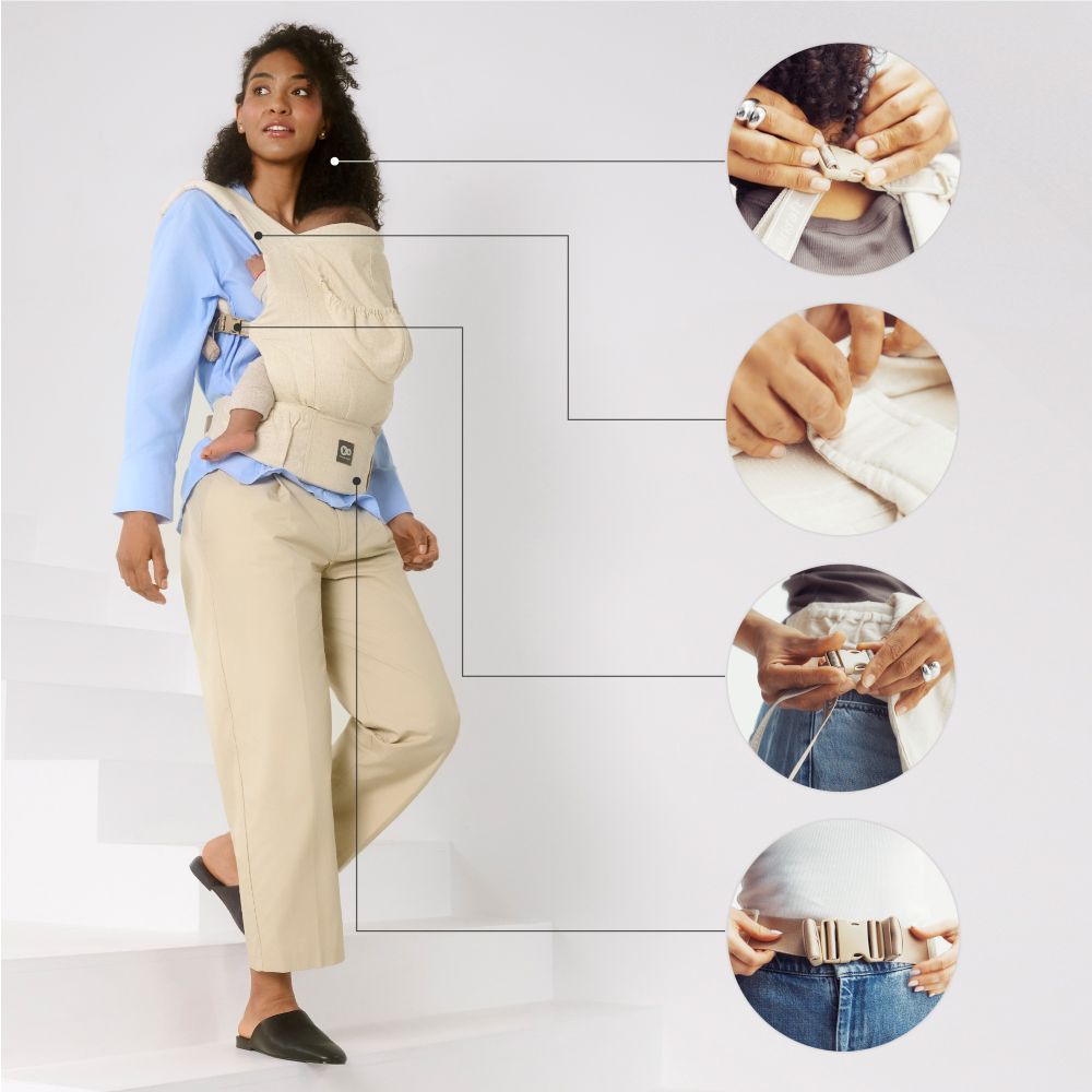 Kinderkraft nosiljka ELARA, Beige