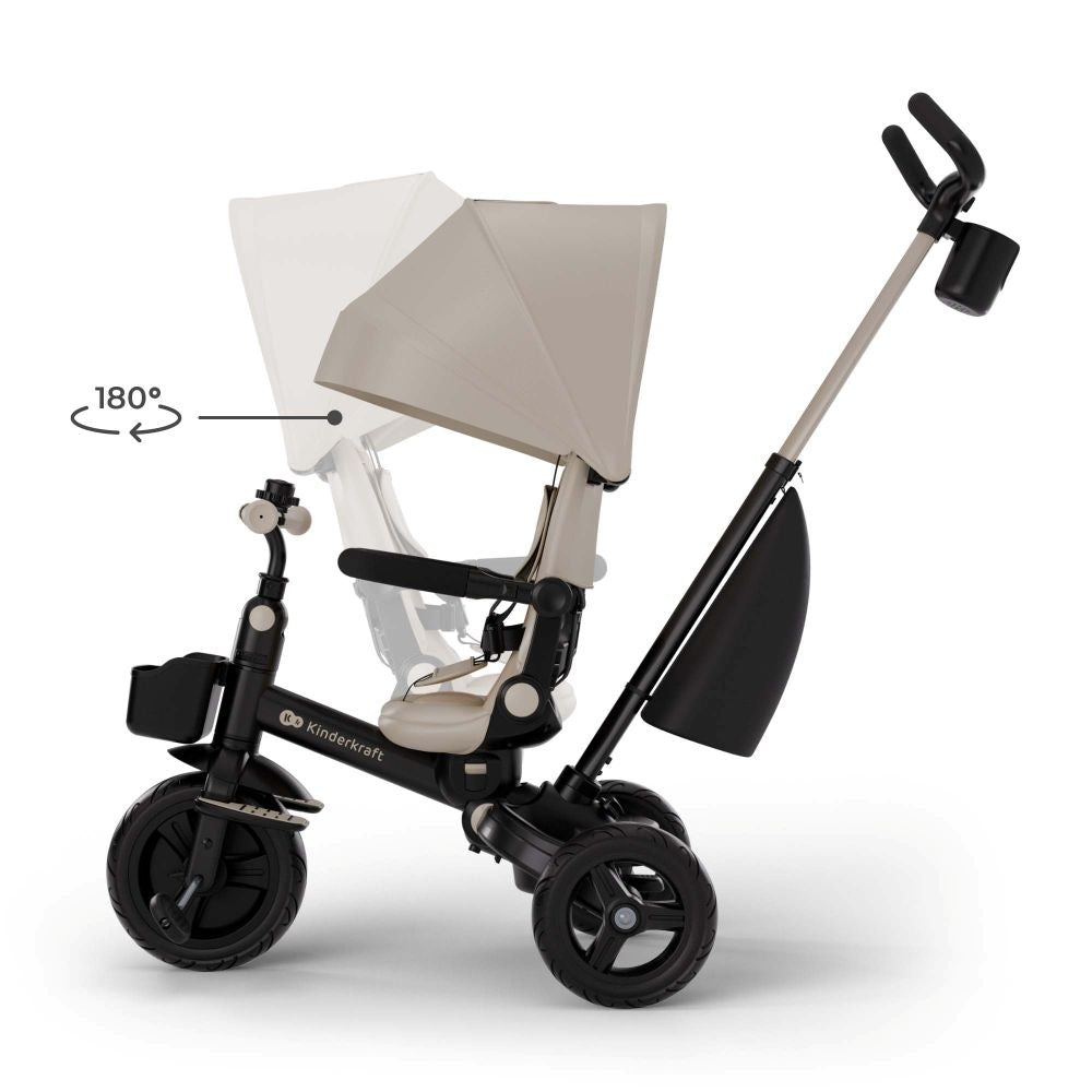 Kinderkraft Tricikl AVEO Plus 2, Beige