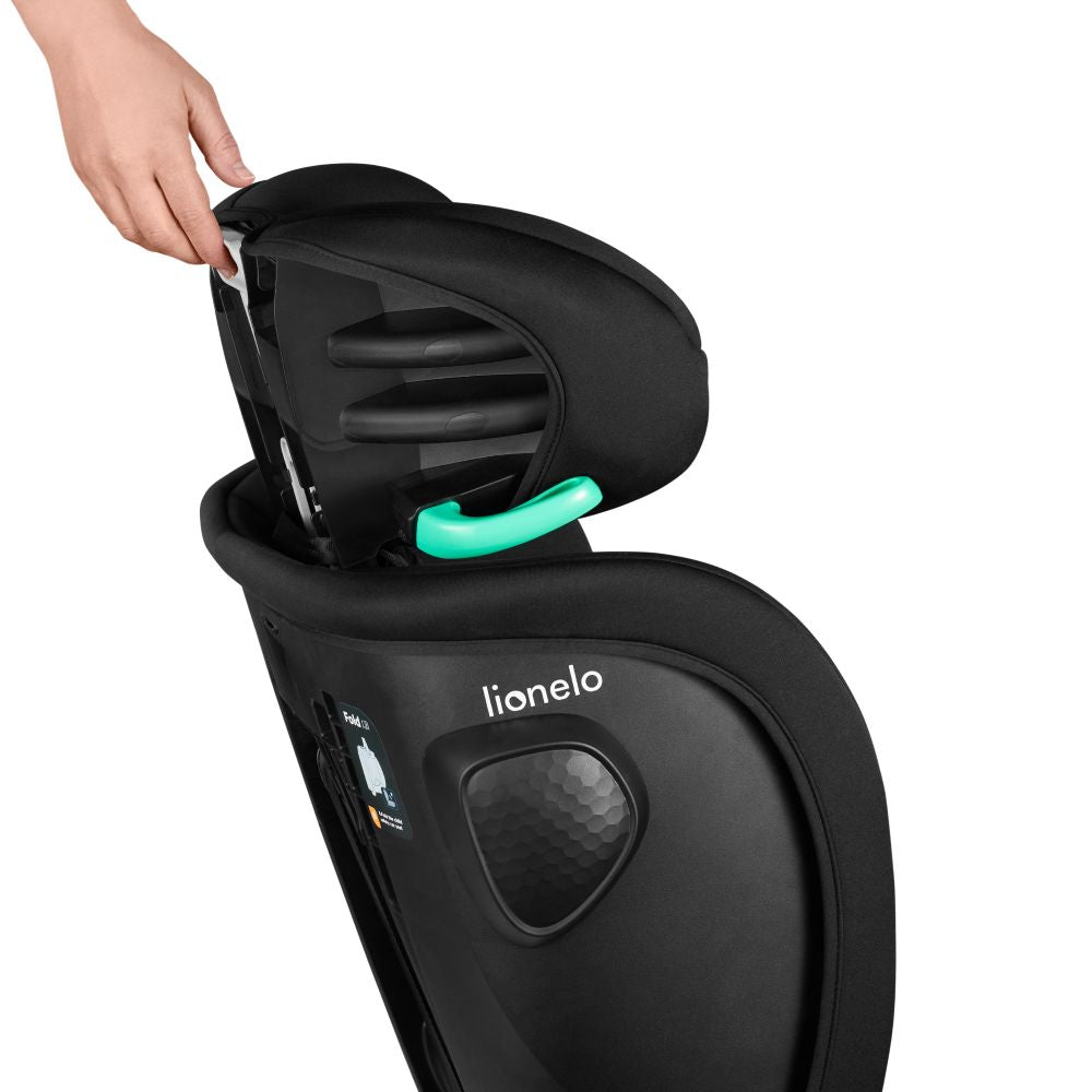 Lionelo autosjedalica Nelly i-Size 9-36 kg (76-150 cm), Black Carbon