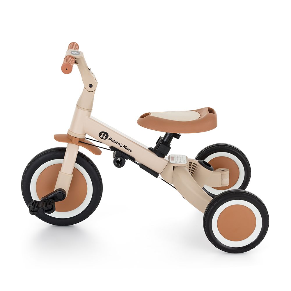 PETITE&MARS Tricikl Turbo Plus 5 u 1, Desert Sand