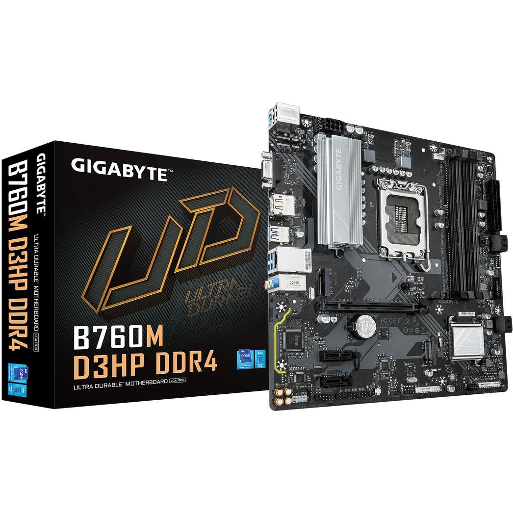 GIGABYTE B760M D3HP DDR4 matična ploča Intel B760 Express LGA 1700 Mikro ATX