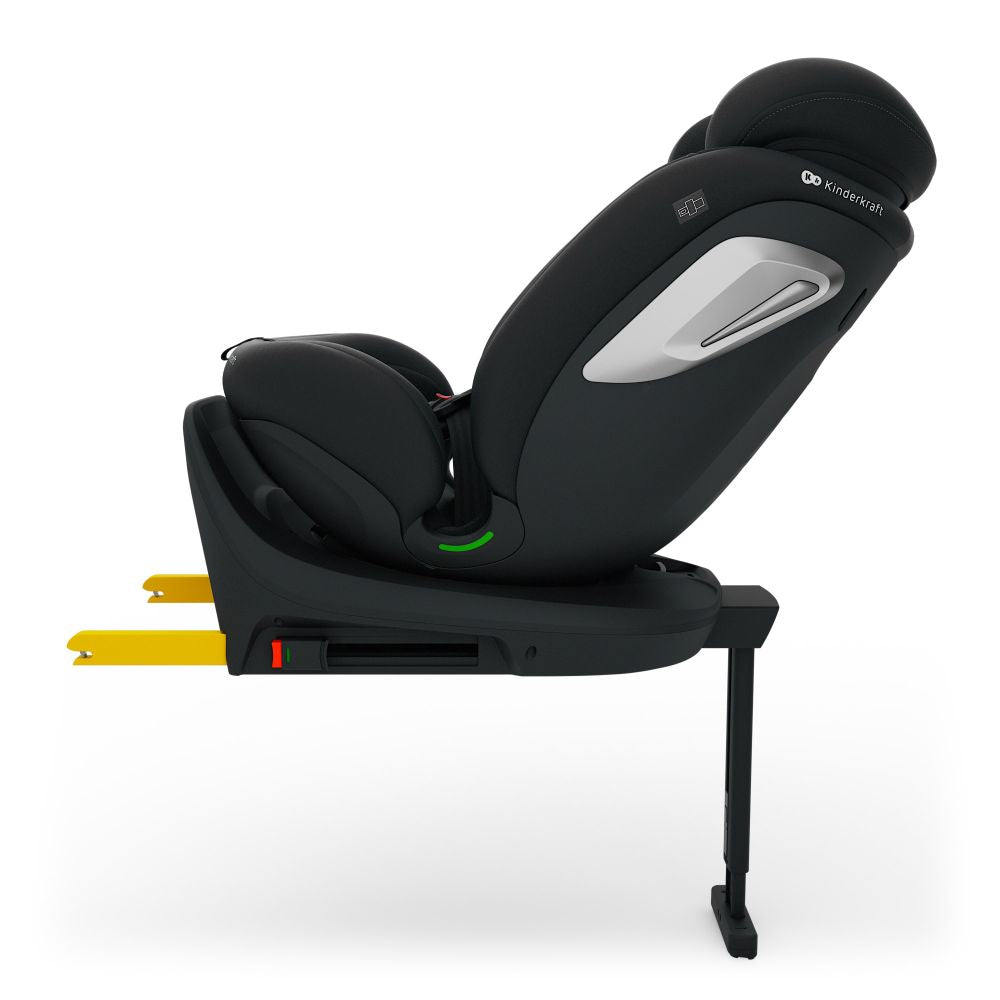 Kinderkraft I-360 2 PLUS i-Size autosjedalica 0-36 kg (40-150 cm), crna