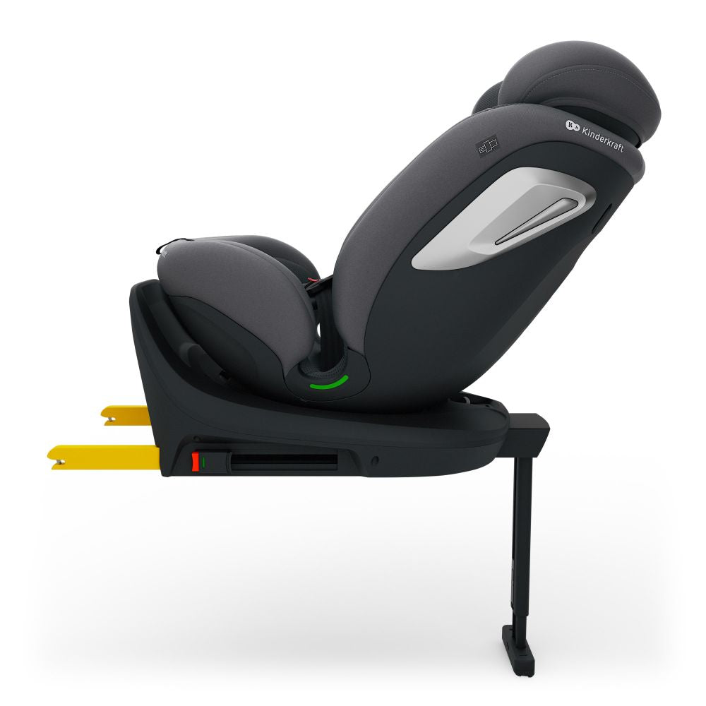 Kinderkraft I-360 2 PLUS i-Size autosjedalica 0-36 kg (40-150 cm), siva